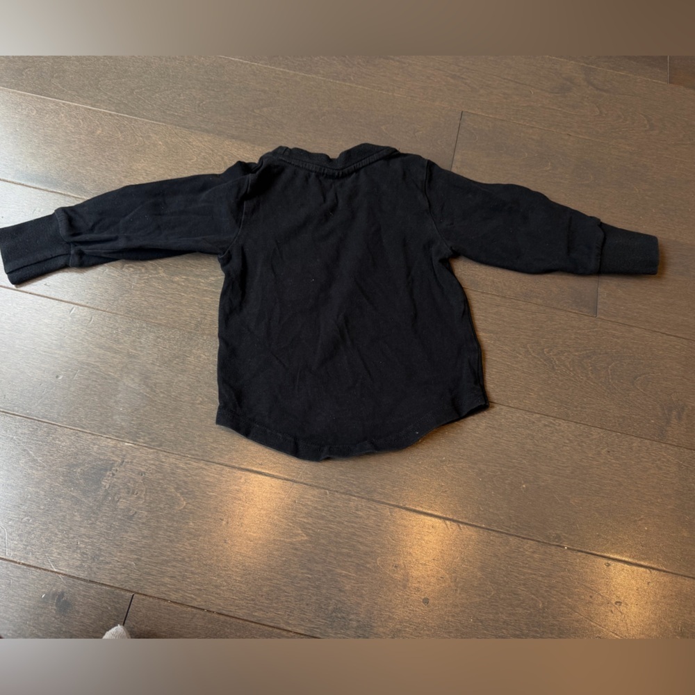 Little Bipsy Classic Black Long Sleeve Tee - Picture 5 of 8